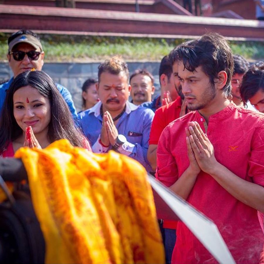 प्रदिप र जसिताको लिड रोल रहेको ‘लभ स्टेसन’को मुर्हूत