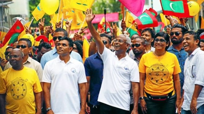 माल्दिभ्सको राष्ट्रपतिमा सोलिह विजयी