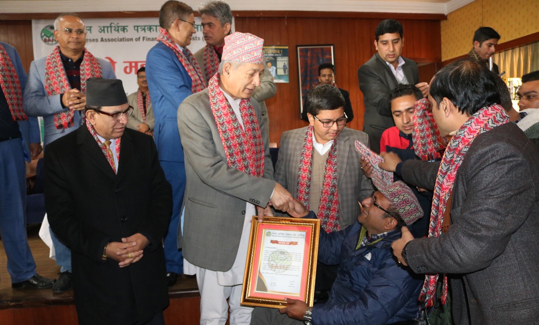 आर्थिक पत्रकार संघमा भट्टराईको अध्यक्षतामा नयाँ कार्यसमिति चयन