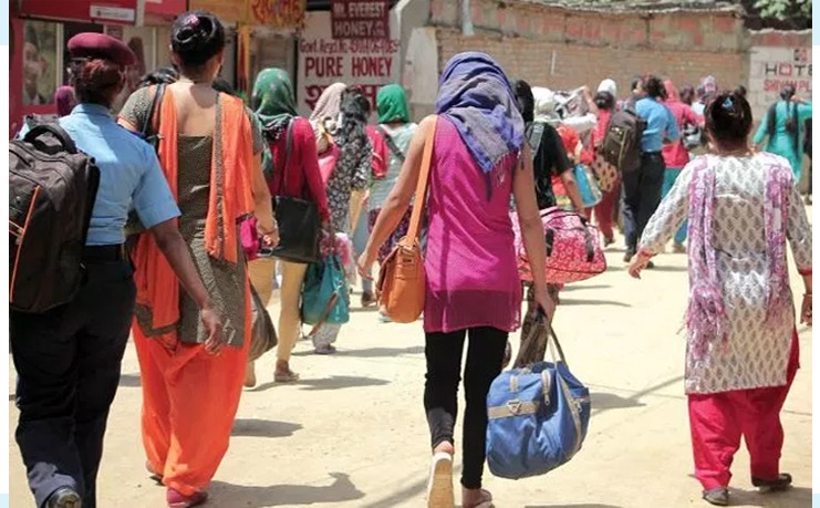 वैदेशिक रोजगारीको प्रलोभनमा पारेर ७ महीनादेखि भारतमा बन्धक बनाइएका ९ महिलाको उद्धार