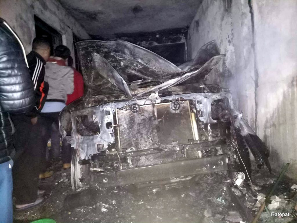 वैदेशिक रोजगार व्यवसायी संघका अध्यक्ष गुरुङको घरमा बम विस्फोट