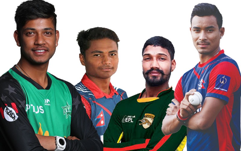 क्यारेबियन प्रिमियर लिगको ड्राफ्ट लिस्टमा सन्दीपसहित चार नेपाली खेलाडी