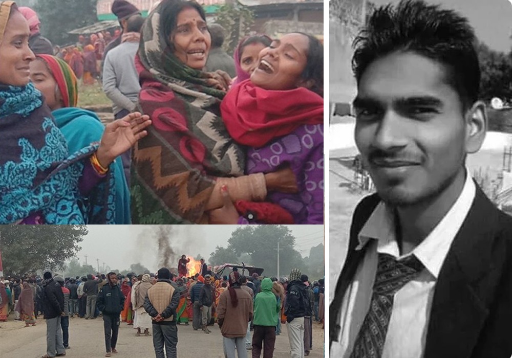 जनकपुरमा टिपर आतंक, उत्खनन्‌को विरोध गर्न गएका युवालाई किचेर मारिएको स्थानियको आरोप