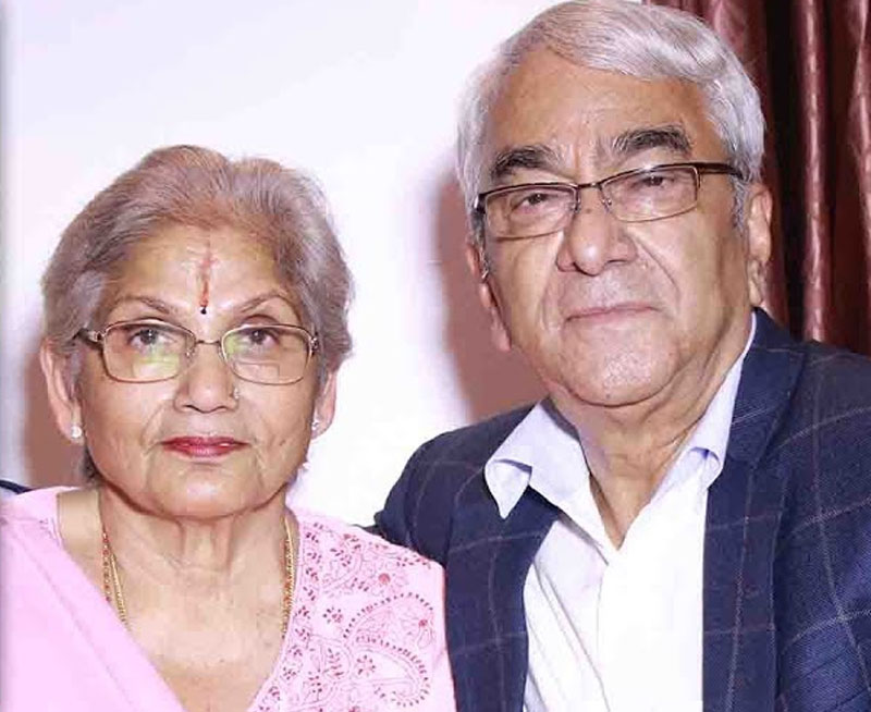 वरिष्ठ स्त्रीरोग विशेषज्ञ डा भोला रिजाल दम्पतीलाई कोरोना संक्रमण
