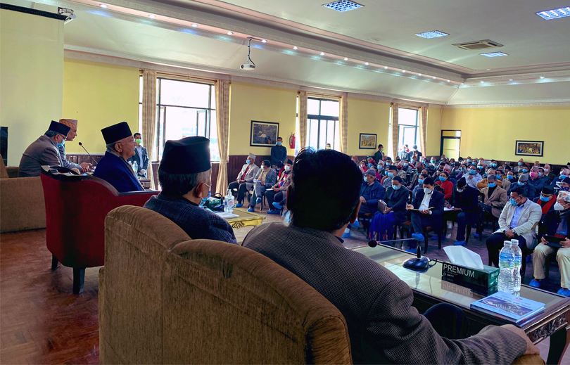 ओली पक्षले थप्यो ५५६ जना केन्द्रिय सदस्य,  ११९९ सदस्य महाधिवेशन आयोजक कमिटी बनाउने घोषणा