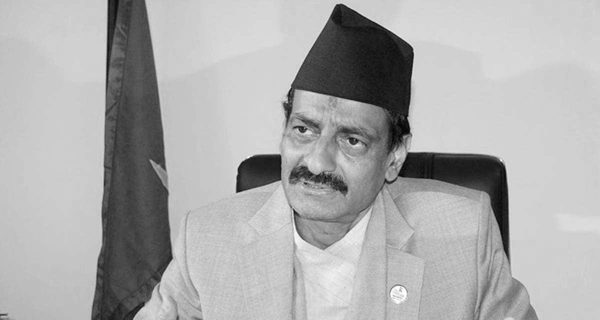 नेपाली काँग्रेसका नेता नवीन्द्रराज जोशीको निधन