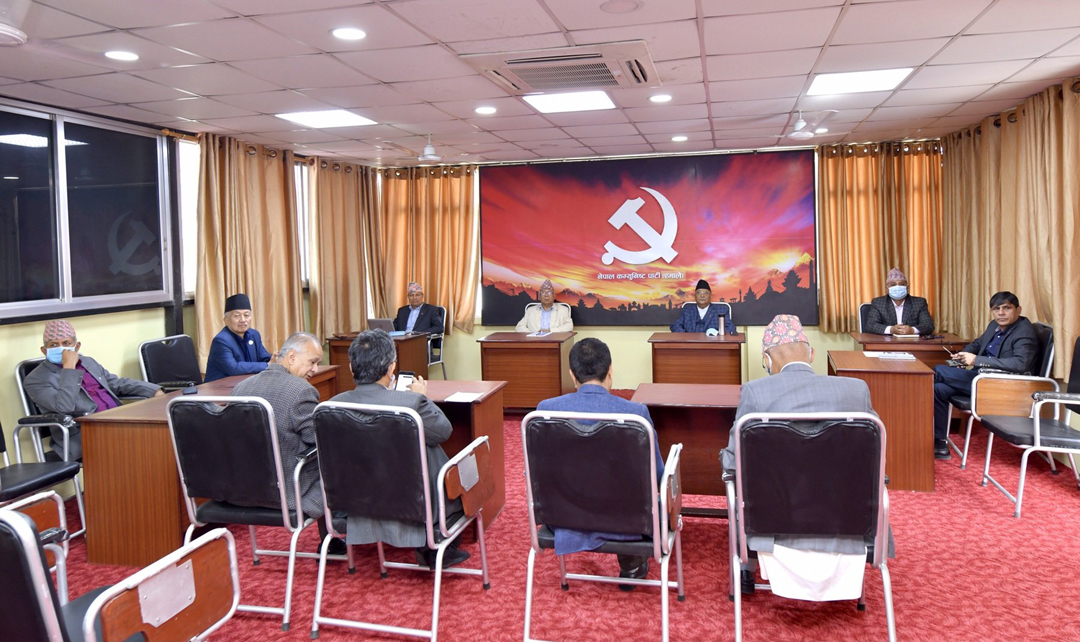 ओली र नेपालबीचको भेटवार्ता सकियो, दुवै पक्षको अडान कायमै