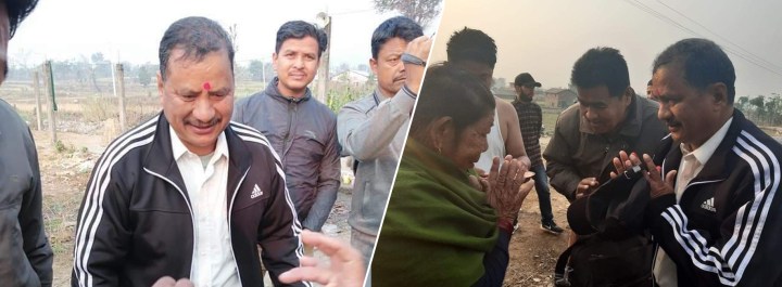 नवलपुरबाट सार्वजनिक भए विप्लव, शहीद परिवारसँगको भेटघाट पछि काठमाडौं प्रस्थान