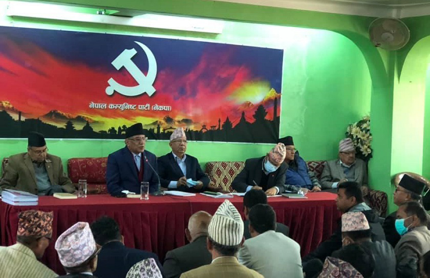दाहाल–नेपाल समूहद्वारा नेम्बाङसहित ओली समूहका ७ नेता निलम्बित