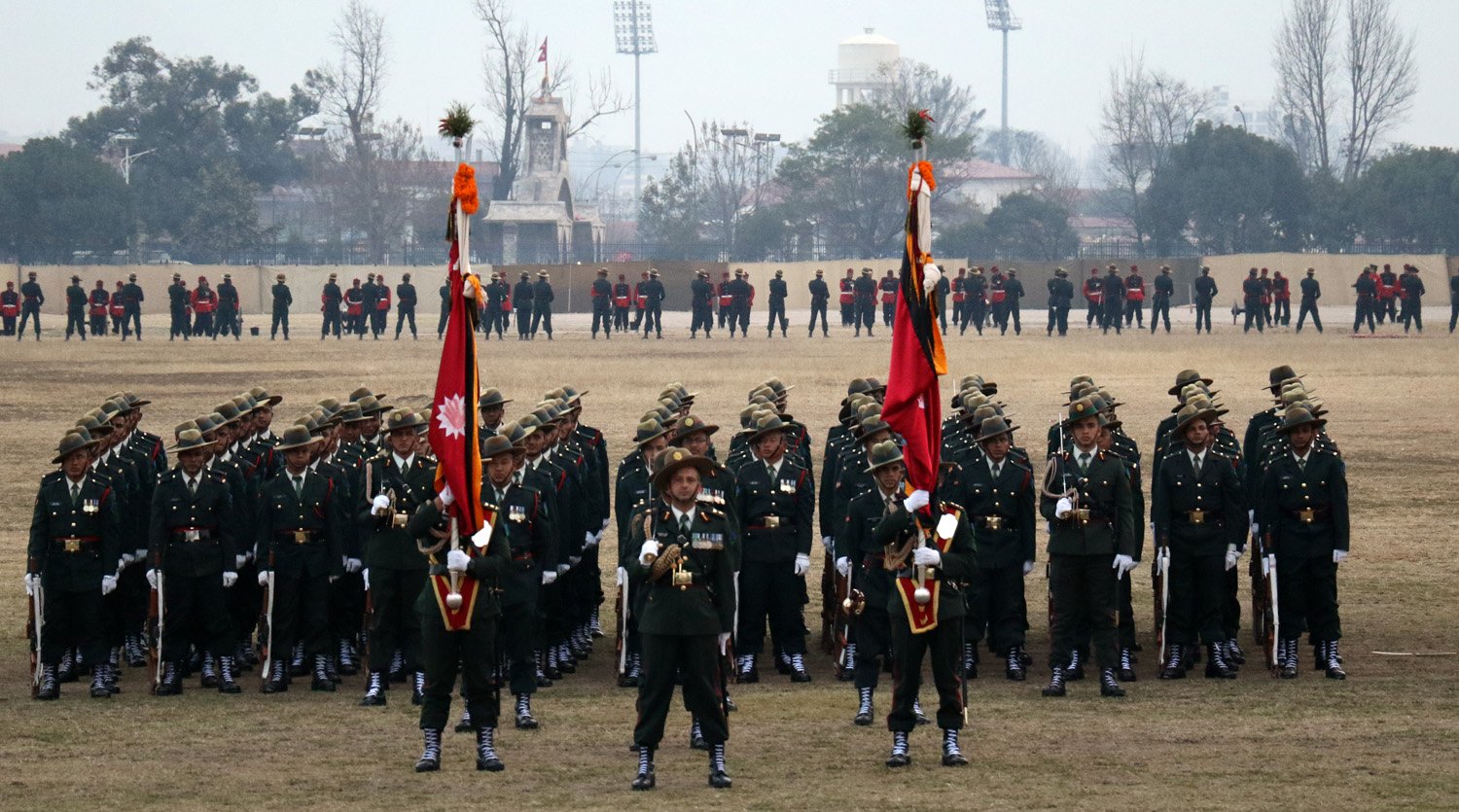 टुँडिखेलमा बढाइँ कवाजसहित यसरी मनाइँदैछ सेना दिवस