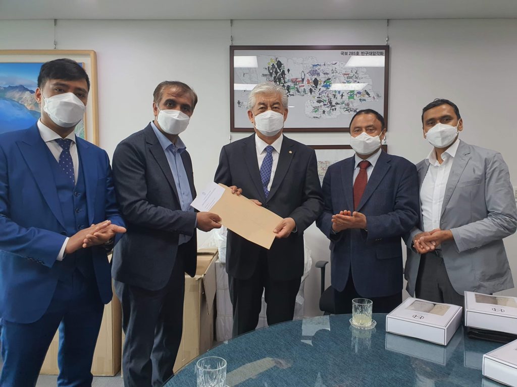 एनआरएनएको पहलमा दक्षिण कोरियाले नेपाललाई दुई लाख डलरको स्वास्थ्य सामग्री सहयोग गर्ने
