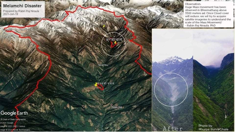 हेलम्बुमा भारतीय र चिनियाँसहित २३ जना अझै बेपत्ता, क्षतिको विवरण सार्वजनिक (सूचीसहित)