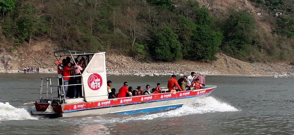 देशकै ठूलो मानवनिर्मित तालमा ३५ सिट क्षमताको जेटबोट सञ्चालन