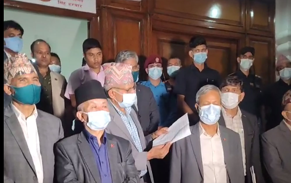 एमालेमा ओली र नेपाल पक्षबीच जुटयो सहमति, यस्तो छ कार्यदलले गरेको १० बुँदे सहमति