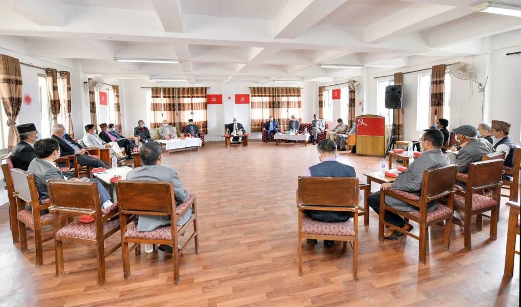 एमाले केन्द्रीय कमिटी बैठक आज बस्दै, पार्टी अनुशासन उल्लङ्घन गर्ने माथि कारवाहीबारे निर्णय हुने