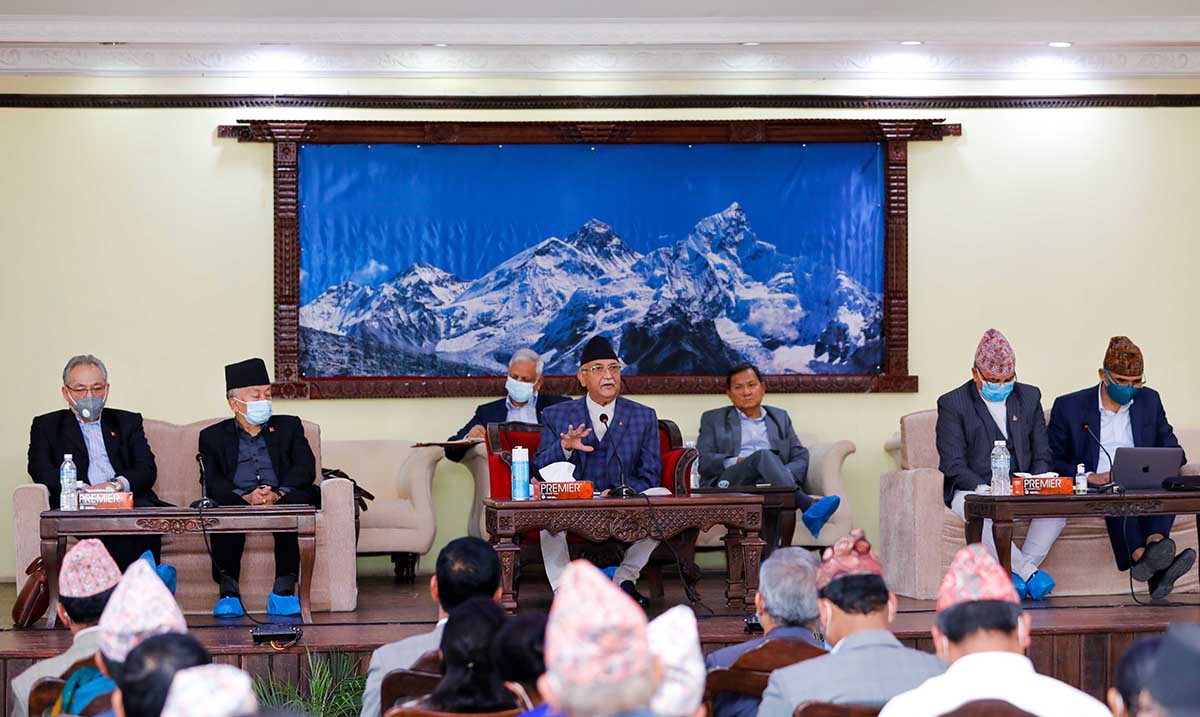 नेकपा एमाले केन्द्रीय कमिटीको बैठक आज बस्दै, नेपाल समूह सहभागी नहुने