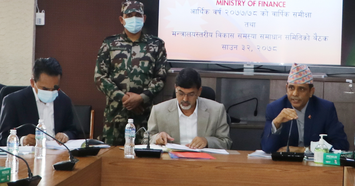अहिलेको आवश्यकता भनेको उत्पादनमा आधारित आत्मनिर्भर अर्थतन्त्र निर्माण हो : अर्थमन्त्री शर्मा