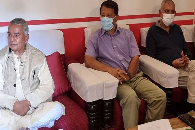कांग्रेस संस्थापन इतर समूहको बैठक चाक्सीबारीमा सुरु