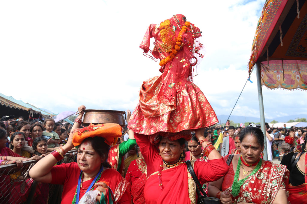 गौरा पर्व सुरु, पहिलो दिन आज बिरुडा भिजाइँदै