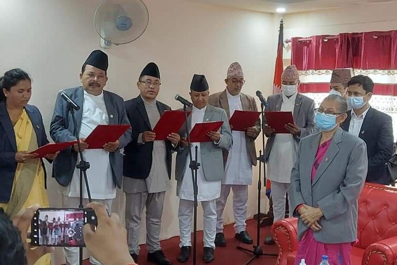 बागमती प्रदेशमा मन्त्रिपरिषद् विस्तार, ६ मन्त्री र ४ राज्यमन्त्री थपिए