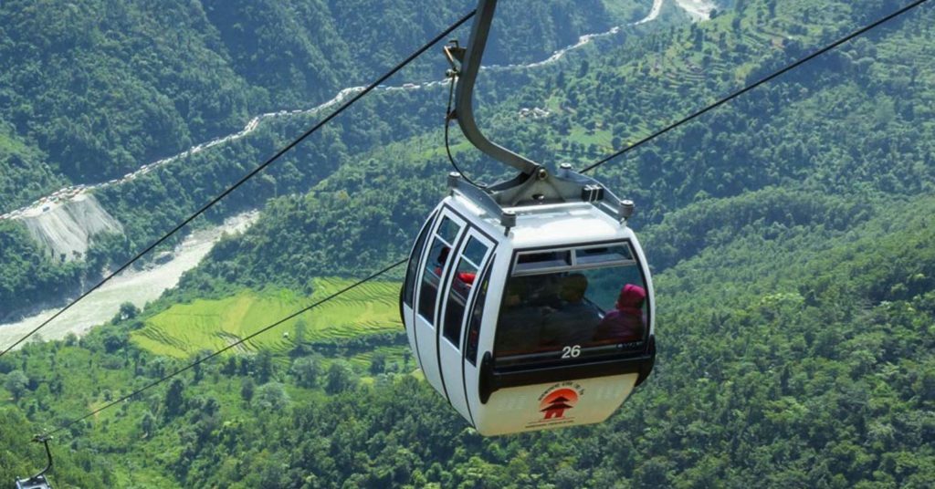 मनकामना केबलकार दसैँमा दुई दिन बन्द