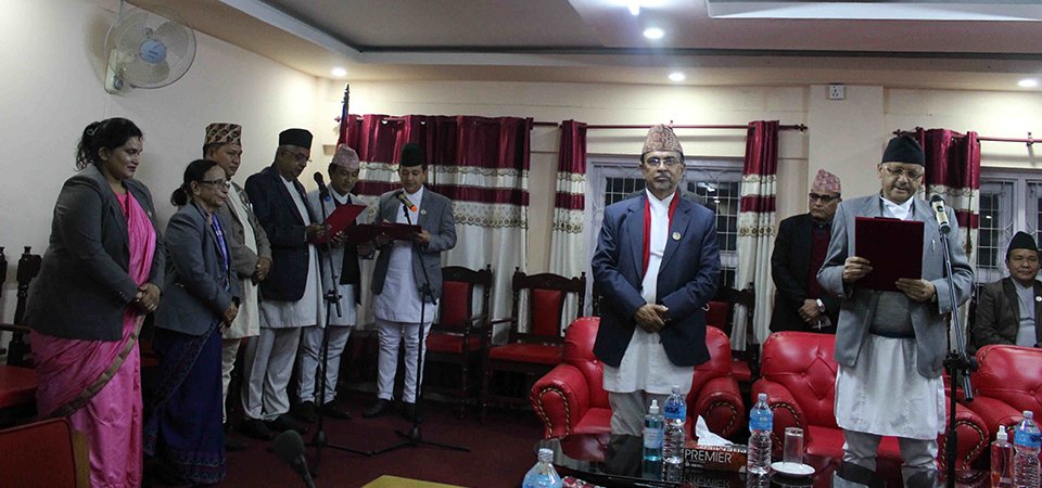 बागमती प्रदेशमा मन्त्रिपरिषद् विस्तार, तीन मन्त्री र तीन राज्यमन्त्री थपिए