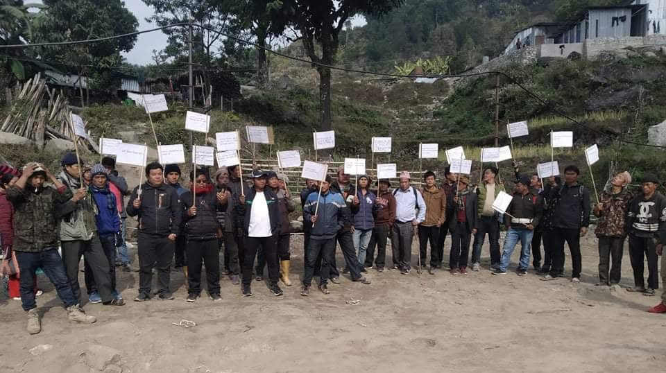 अरुण तेस्रोको काम ठप्प पार्ने संघर्ष समितिको चेतावनी