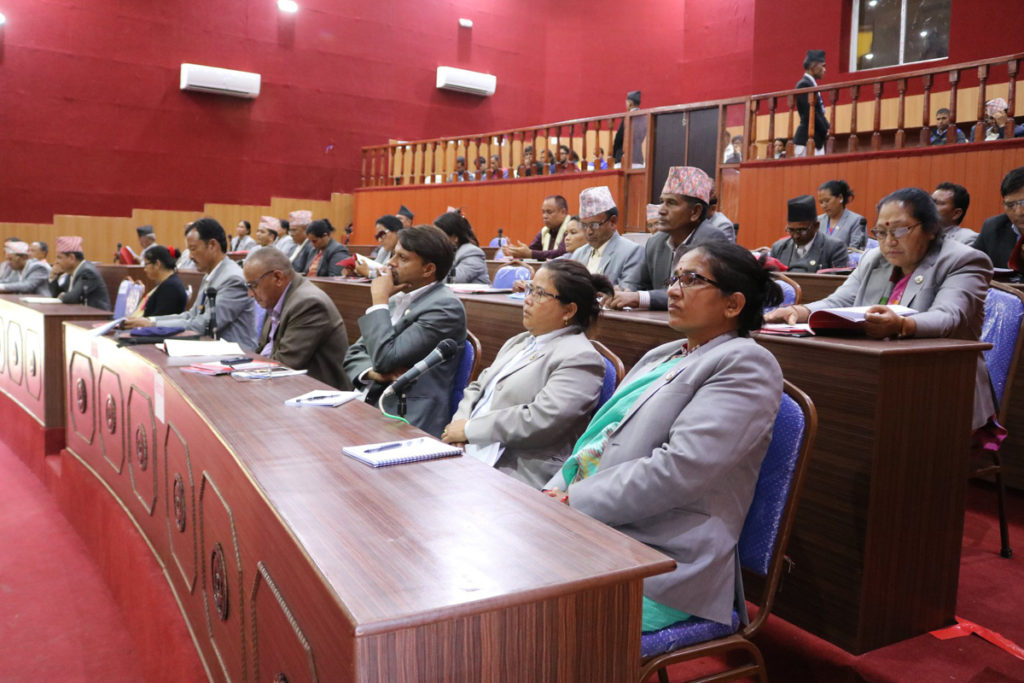 कर्णाली प्रदेश सभा सर्वसाधारणका लागि खुला