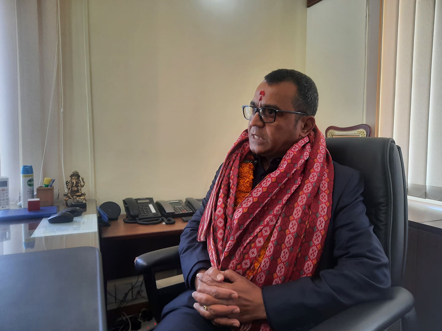 धितोपत्र बोर्डका नवनियुक्त अध्यक्ष हमालद्वारा पदभार ग्रहण