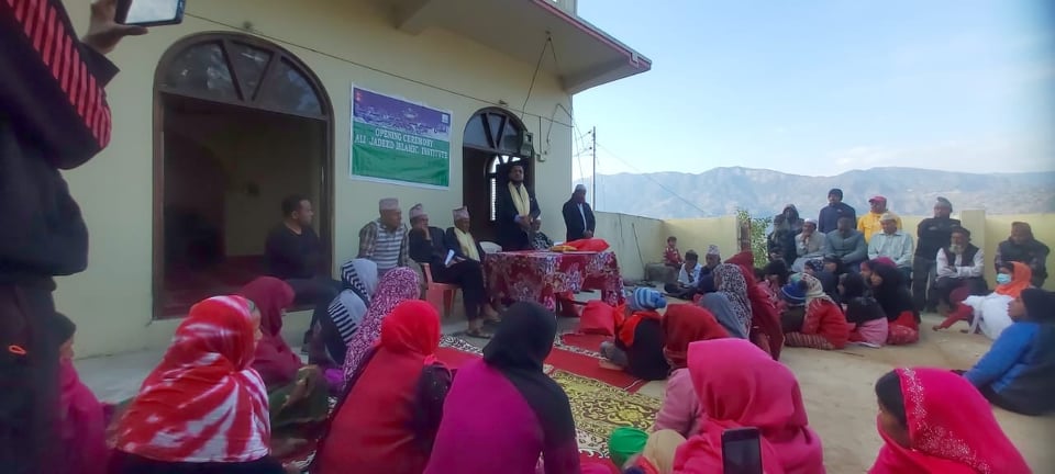 मियाँको विशेष पहलमा गोरखामा इस्लामिया पाठशाला स्थापना