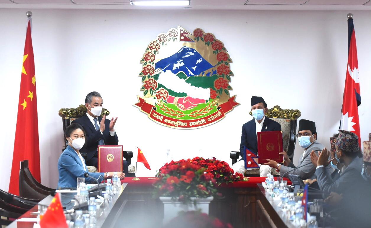 नेपाल र चीनबीच ९ वटा समझदारी पत्रमा हस्ताक्षर