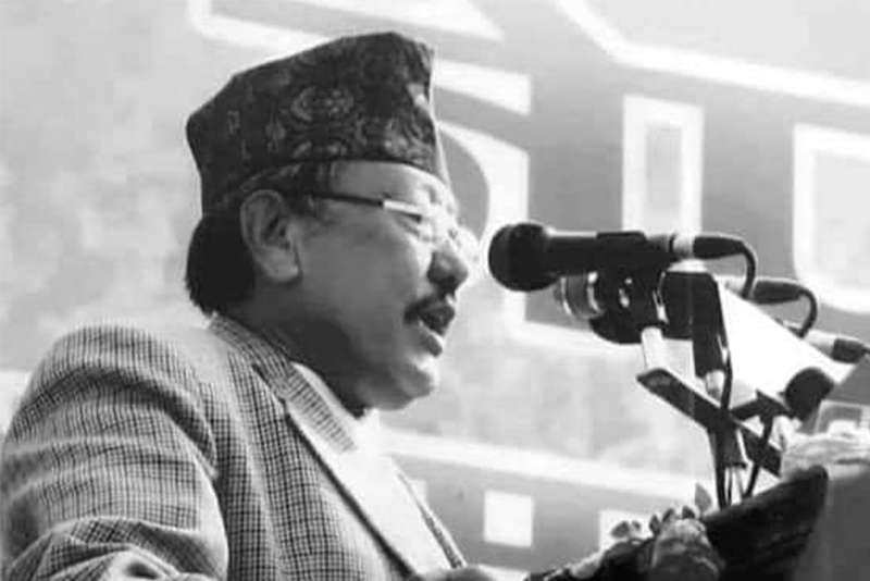 राप्रपाका नेता गणेश शेरचनको निधन
