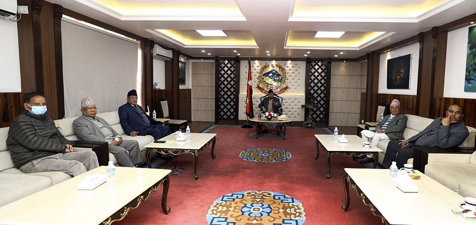 आज सत्तारुढ गठबन्धन निर्वाचन तयारी समितिको बैठक बस्दै