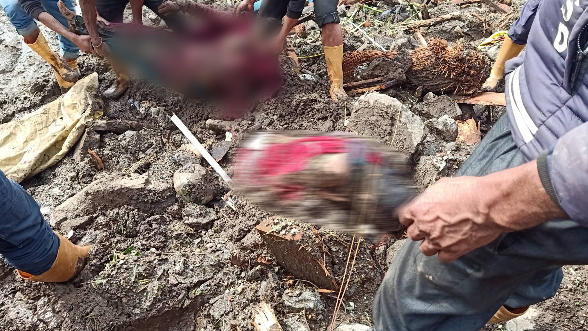 ताप्लेजुङ पहिरो अपडेटः २ जनाको मृत्यु, ३० परिवार बिस्थापित