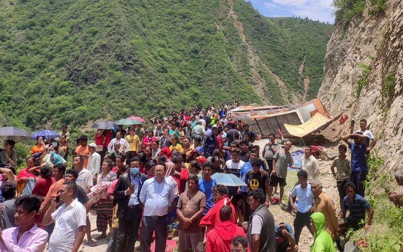 रामेछाप दुर्घटनामा मृत्यु हुनेको संख्या १३ पुग्यो