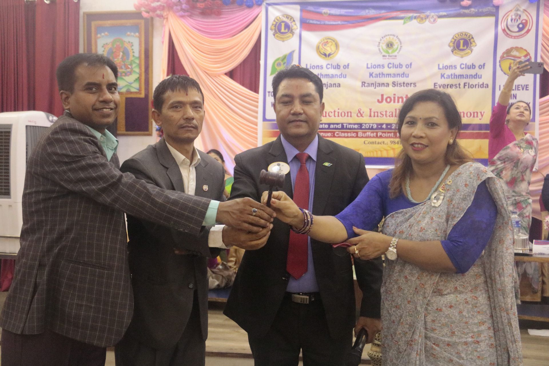 लायन्स ३२५ आई अन्तर्गतका क्लबहरुको पदस्थापन तथा सपथग्रहण कार्यक्रम सम्पन्न