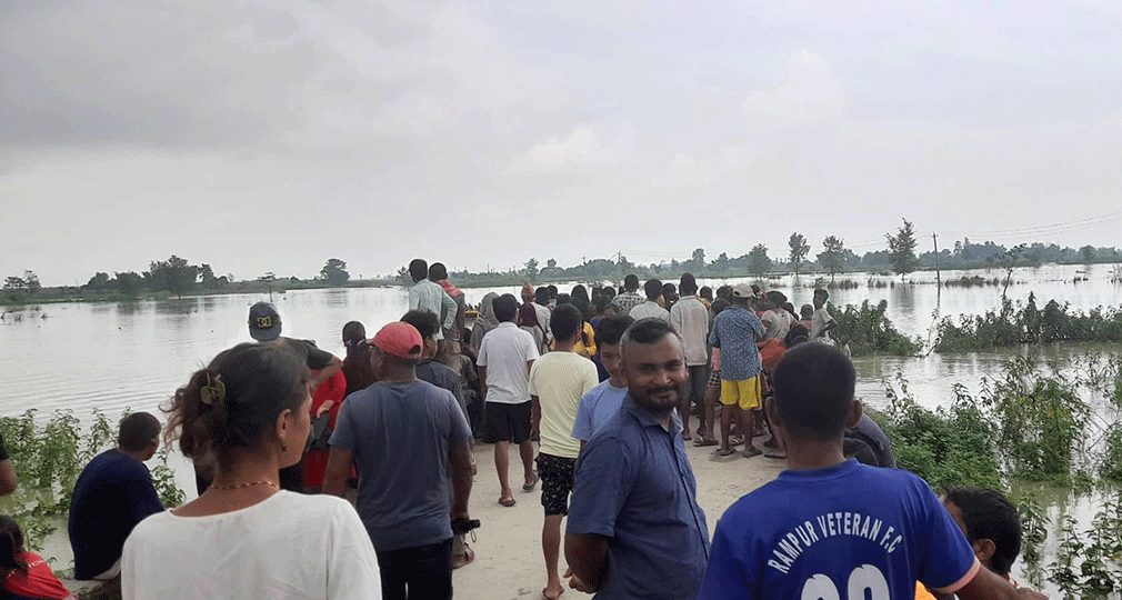 सप्तकोशी पीडितको उद्धार कार्य जारी