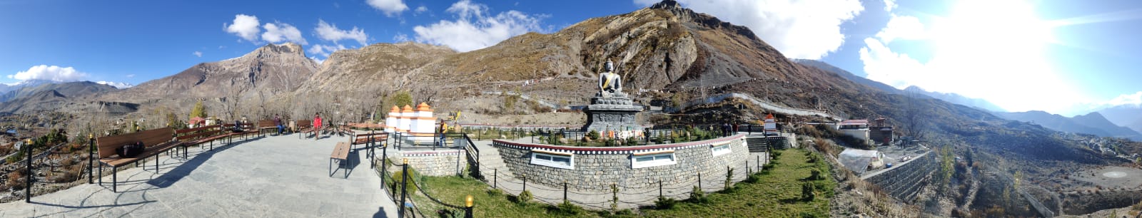 मुक्तिनाथ क्षेत्रमा धार्मिक तथा पर्यटकीय पूर्वाधार बिस्तार गर्दै एनआरएनएका पुर्वउपाध्यक्ष लामा