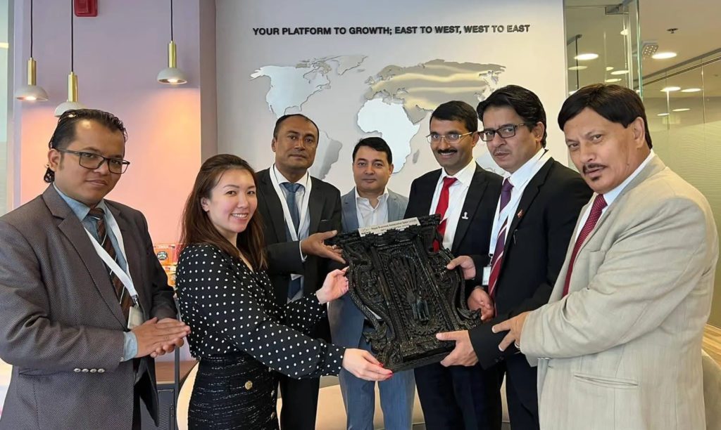 नेपाली व्यवसायी संघ र कतार फाईनान्सियल सेन्टरबीच विशेष छलफल