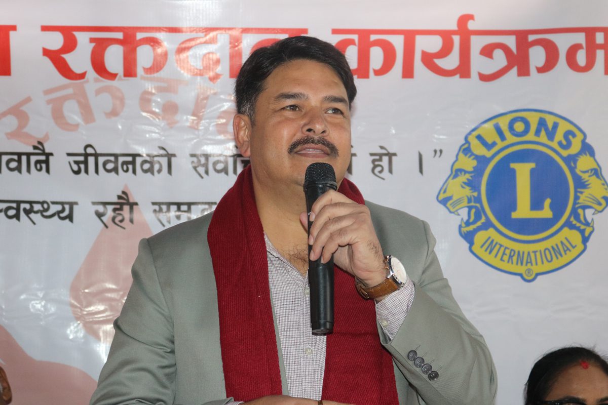 जन्मदिनको अवसरमा खुल्ला रक्तदान कार्यक्रम आयोजना : फोटो फिचर