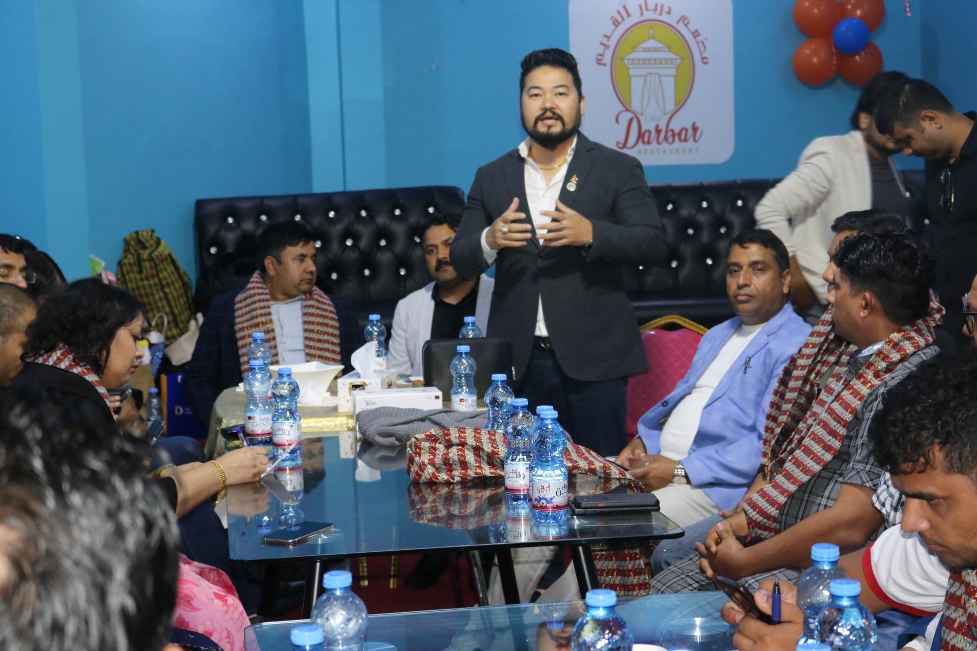 एनआरएनए कतारको स्वागत कार्यक्रम : एनआरएनएको आगामी नेतृत्व मध्यपूर्वले सर्बसम्मत पाउनु पर्नेमा एकमत