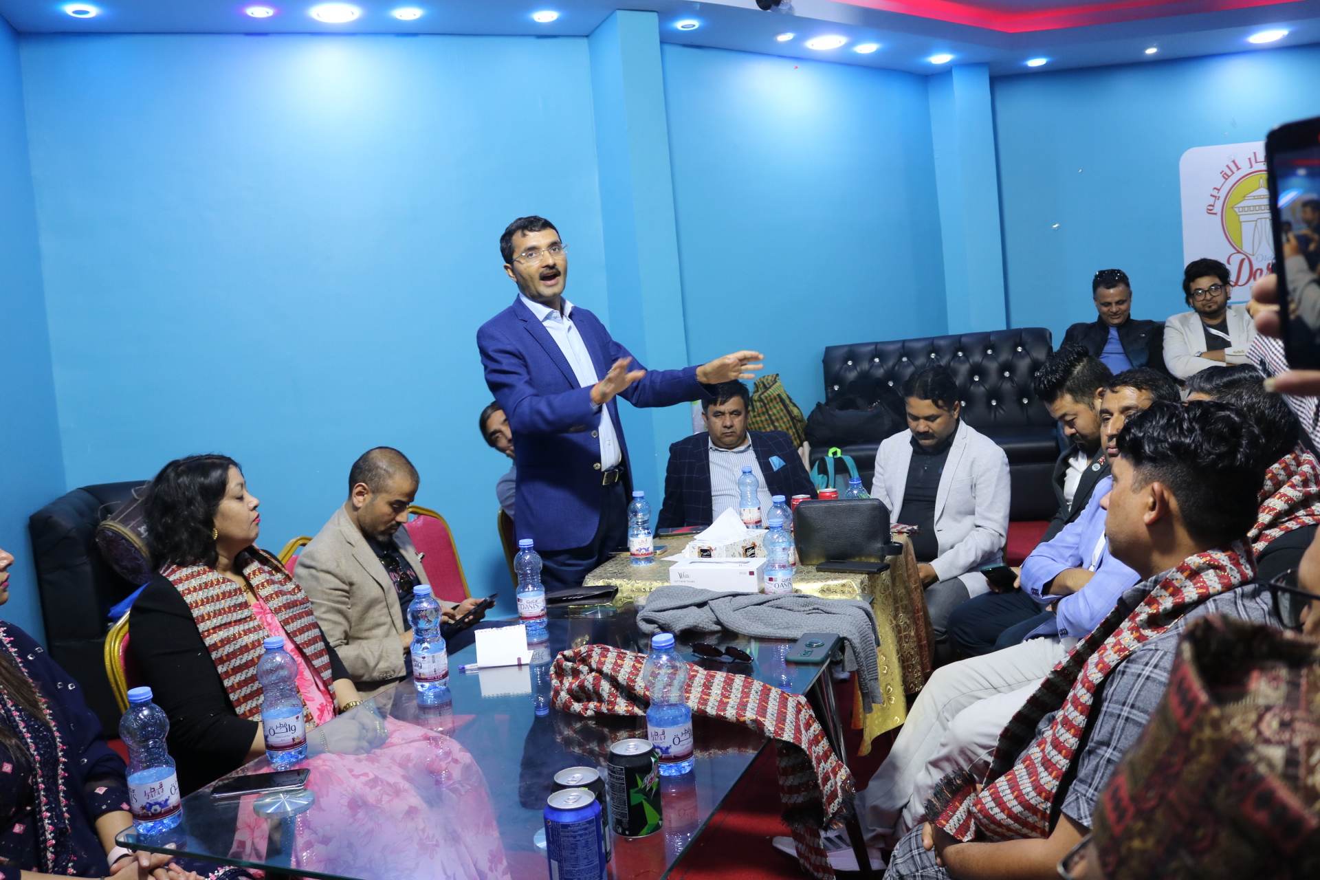 एनआरएनए कतारको स्वागत कार्यक्रम : एनआरएनएको आगामी नेतृत्व मध्यपूर्वले सर्बसम्मत पाउनु पर्नेमा एकमत