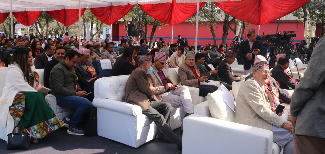 १६ औं अन्तर्राष्ट्रिय फुटवेयर औद्योगिक प्रदर्शनीको राष्ट्रपतिद्वारा उद्घाटन, प्रदर्शनी शनिवारसम्म चल्ने