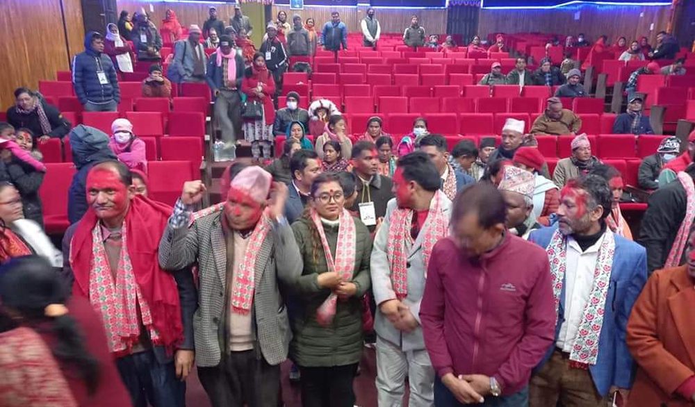 नेपाल उत्पीडित जातीय मुक्ति समाज स्याङजाको अध्यक्षमा मेघ प्रनेश