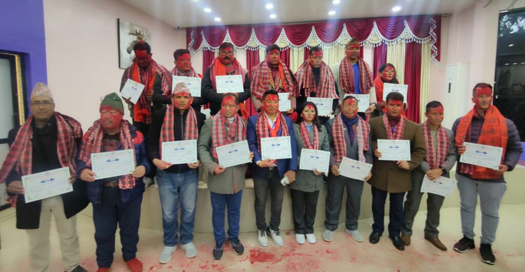 वैदेशिक रोजगार व्यवसायी संघको अध्यक्षमा भण्डारी र महासचिवमा भूर्तेल बिजयी