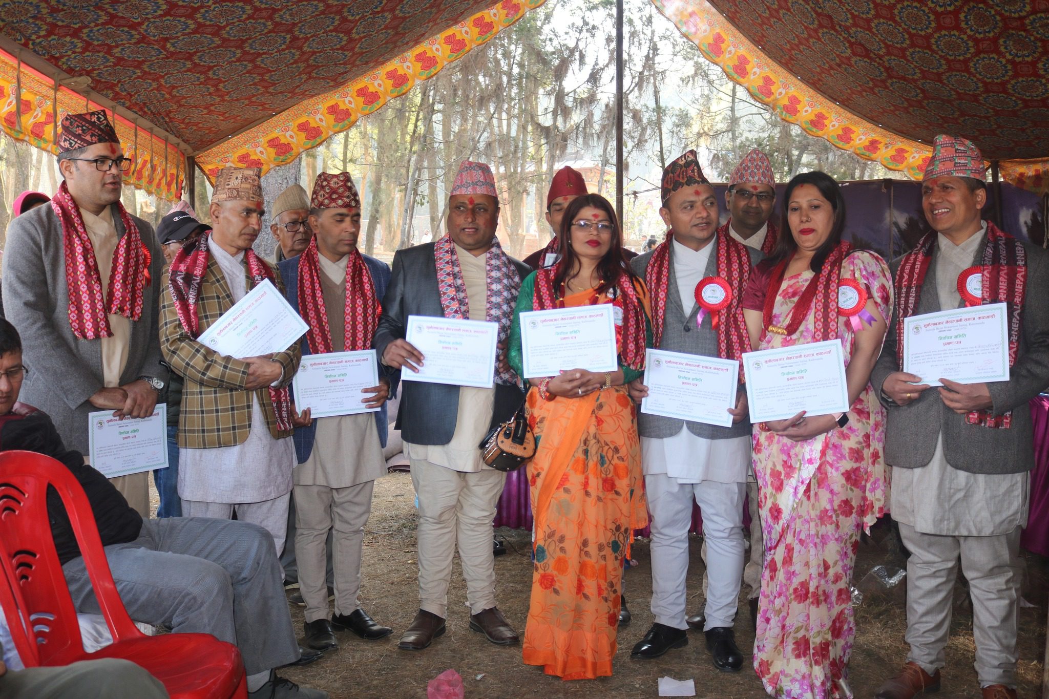सुनौलाबजार नेवारपानी समाज काठमाडौंको प्रथम वार्षिक साधारणसभा तथा बनभोज कार्यक्रम सम्पन्न (फोटो फिचर)