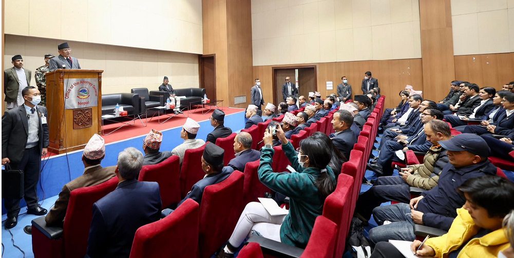 सरकारी वकिलले दिने सेवालाई प्रभावकारी बनाउनुपर्छ : प्रधानमन्त्री