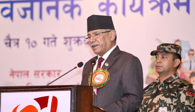 जनसङ्ख्याको वृद्धि सन्तुलित देखिएन : प्रधानमन्त्री