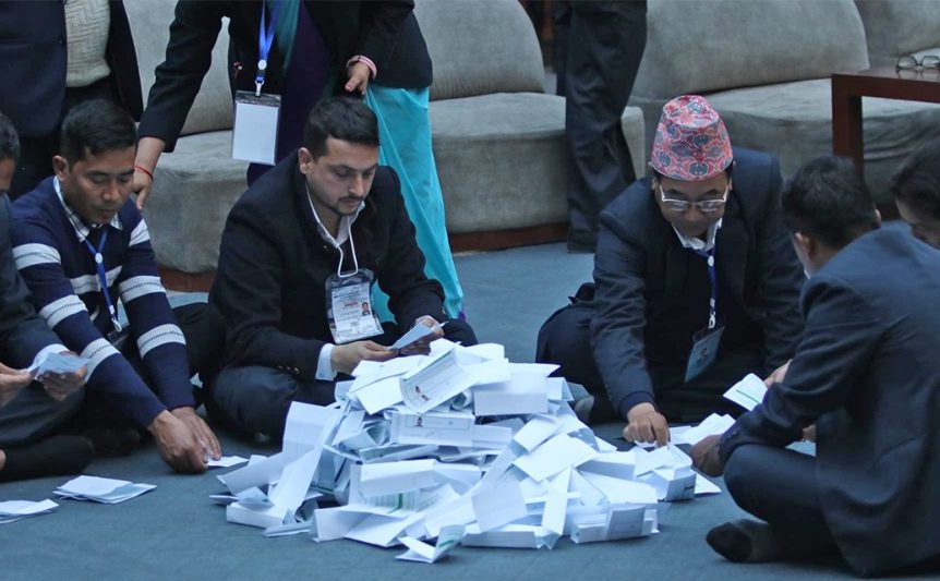 राष्ट्रपति निर्वाचनको मतगणना सुरु