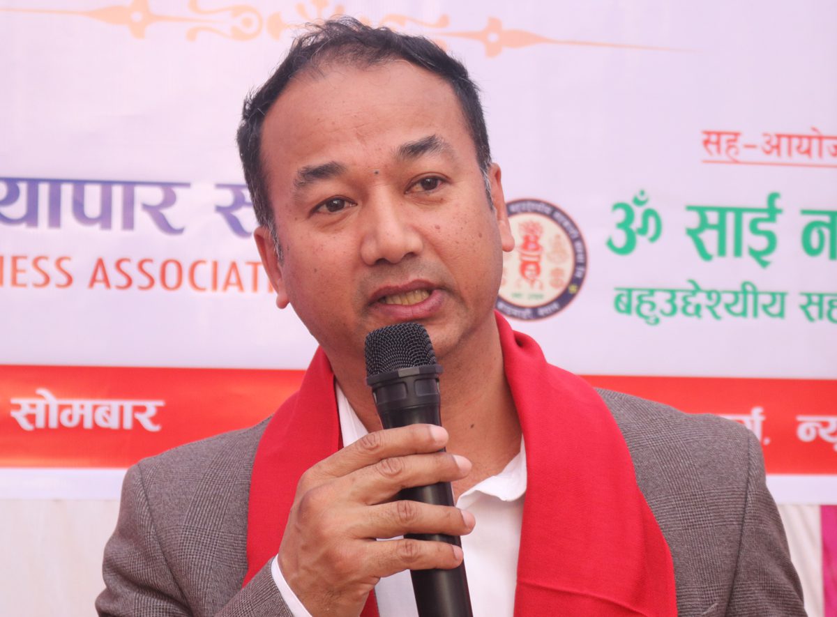 राष्ट्रिय व्यापार संघद्धारा रक्तदान तथा नयाँ वर्षको शुभकामना आदानप्रदान